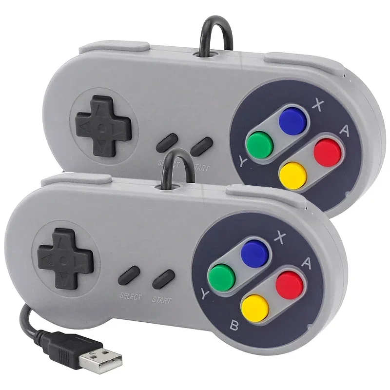 Retro Gaming Raspberry Pi - Kablolu USB Gamepad Retro Oyun Joystick