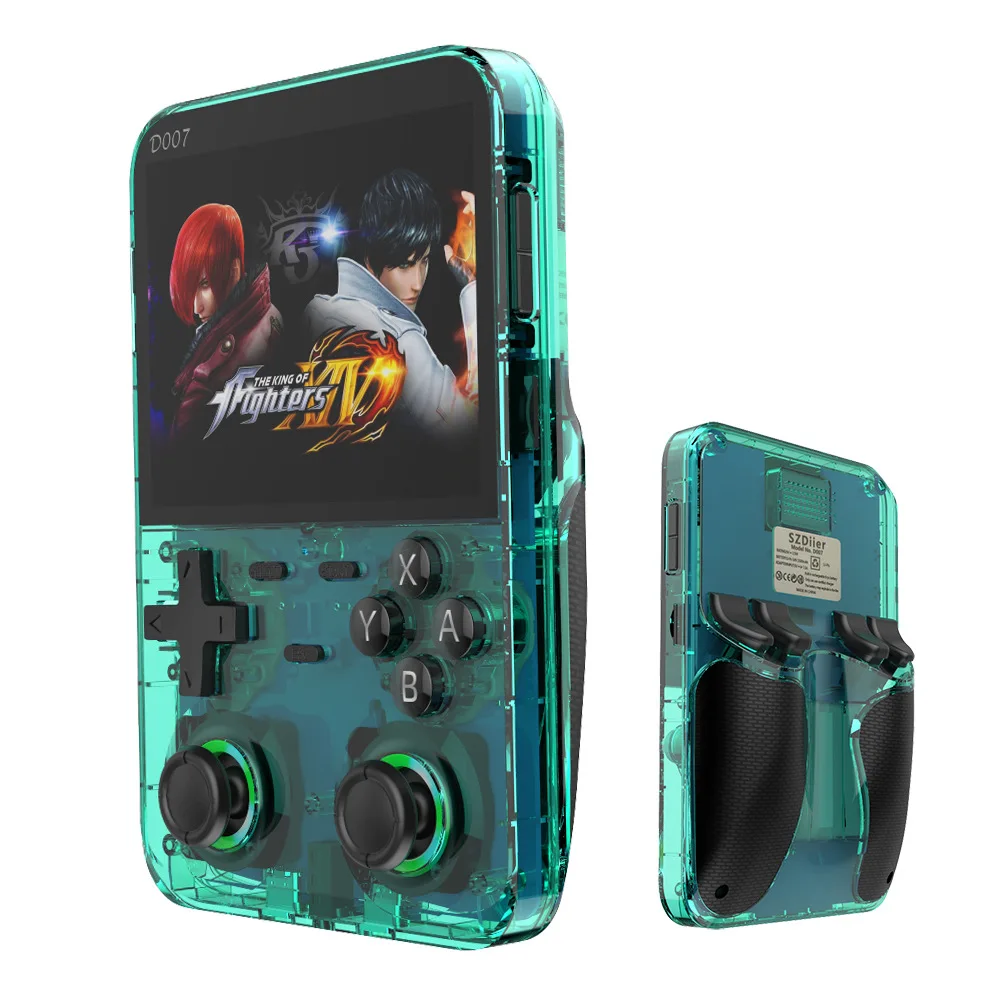 Retro Handheld Console - D007 Taşınabilir Video Oyun Konsolları 3,5