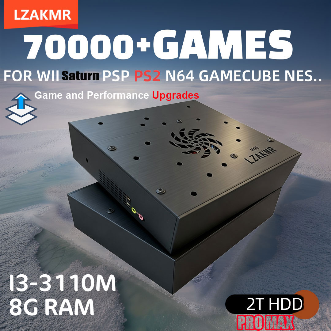 Retro Gaming Windows - 8GB RAM 2TB ROM Yeni Yükseltilmiş