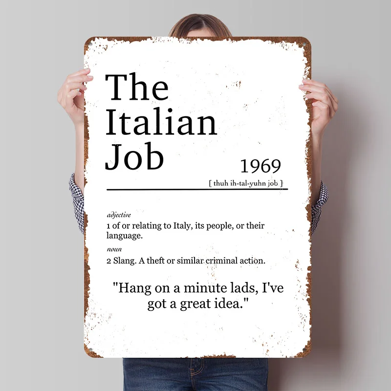 Retro Gaming Jobs - İtalyan İş Reklamı Posteri Özelleştirilmiş Duvar