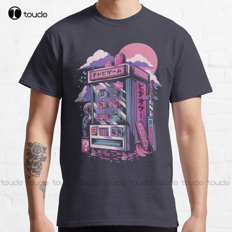 Retro Gaming News - Yeni Retro Oyun Makinesi Klasik T-Shirt