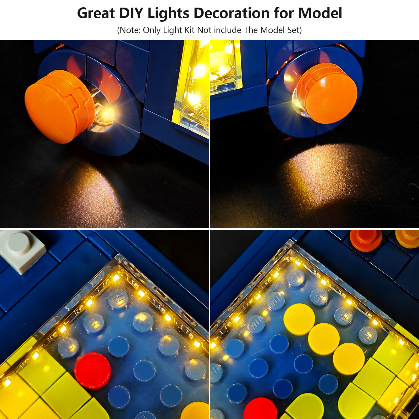 Retro Gaming Lego - Lego 31380 için BRIXSPARK LED Aydınlatma