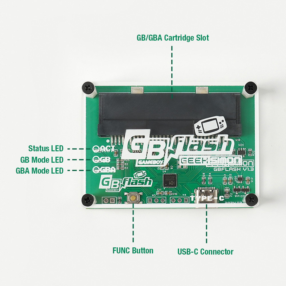 Rom Cartridge Flash - Oyun Boy için oyun Flash kart
