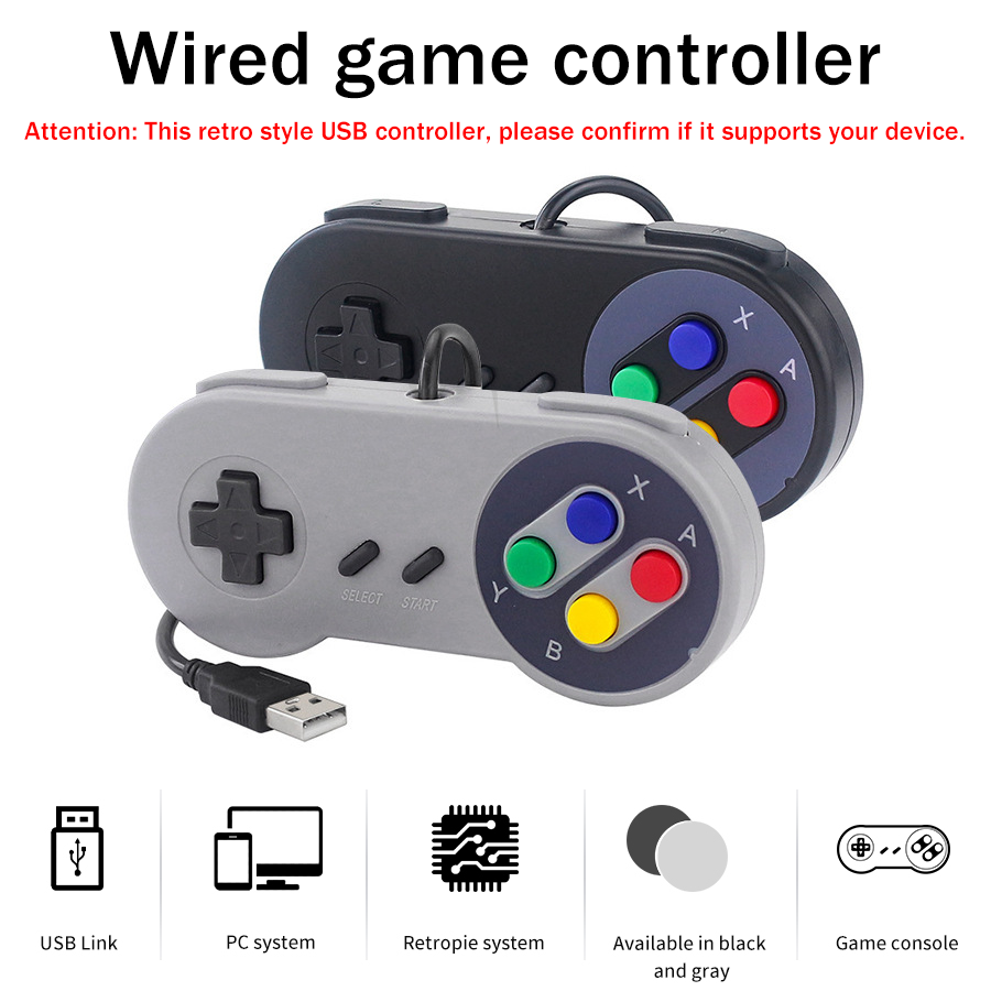 1-2 adet SNES USB Denetleyici  - Retro Gaming Raspberry Pi 4 incelemesi ve fiyatı