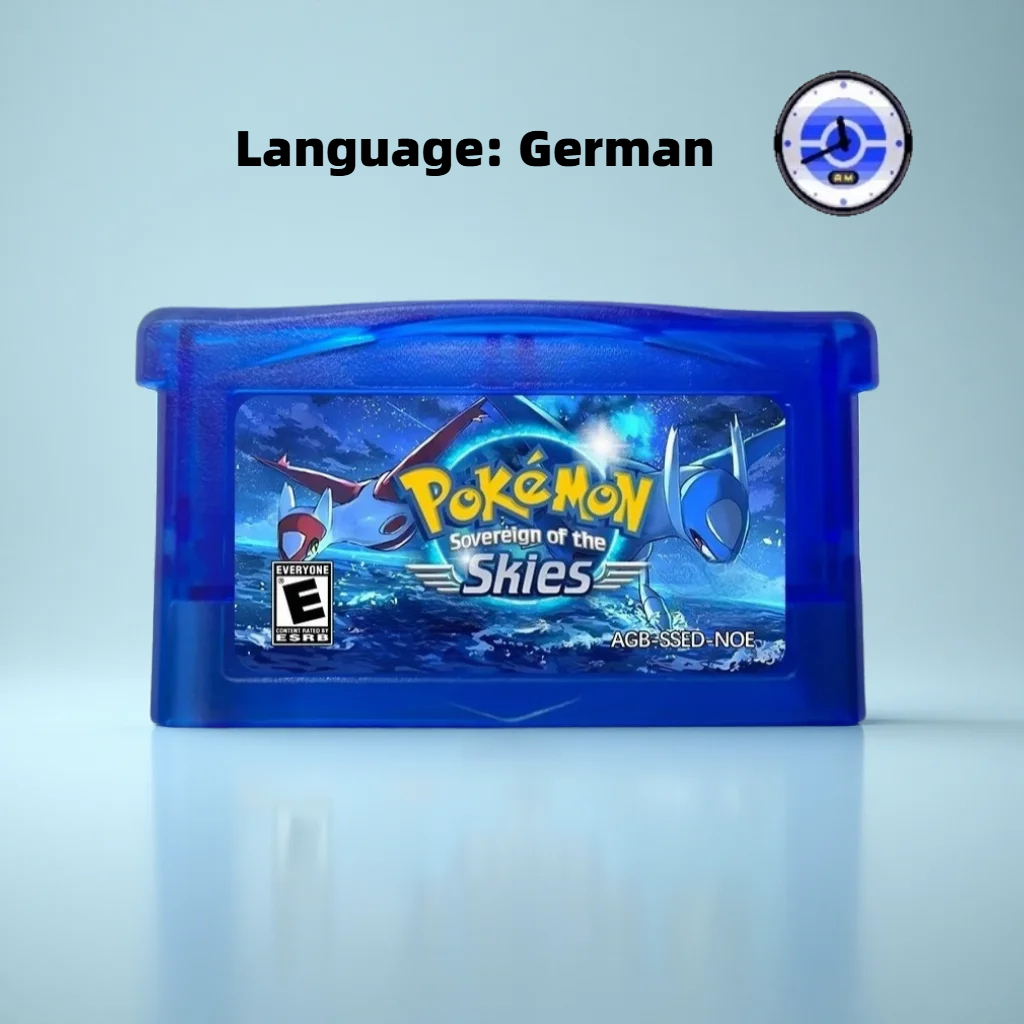 Pokemon Sovereign of the Skies - Rom Cartridge Flash incelemesi ve fiyatı