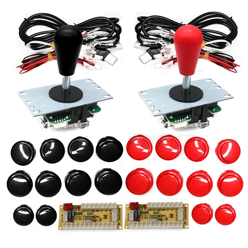 Kopya SANWA Oyun Makinesi Arca - Retro Gaming Raspberry Pi incelemesi ve fiyatı