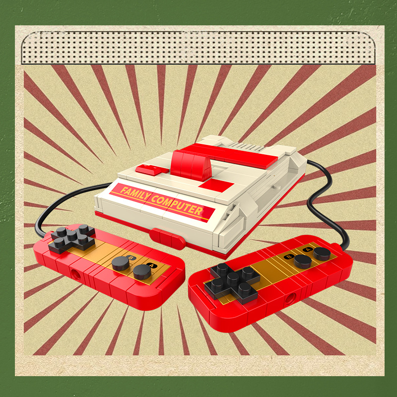 DIY Retro Elektrikli Ev Aletle - Retro Gaming Lego incelemesi ve fiyatı
