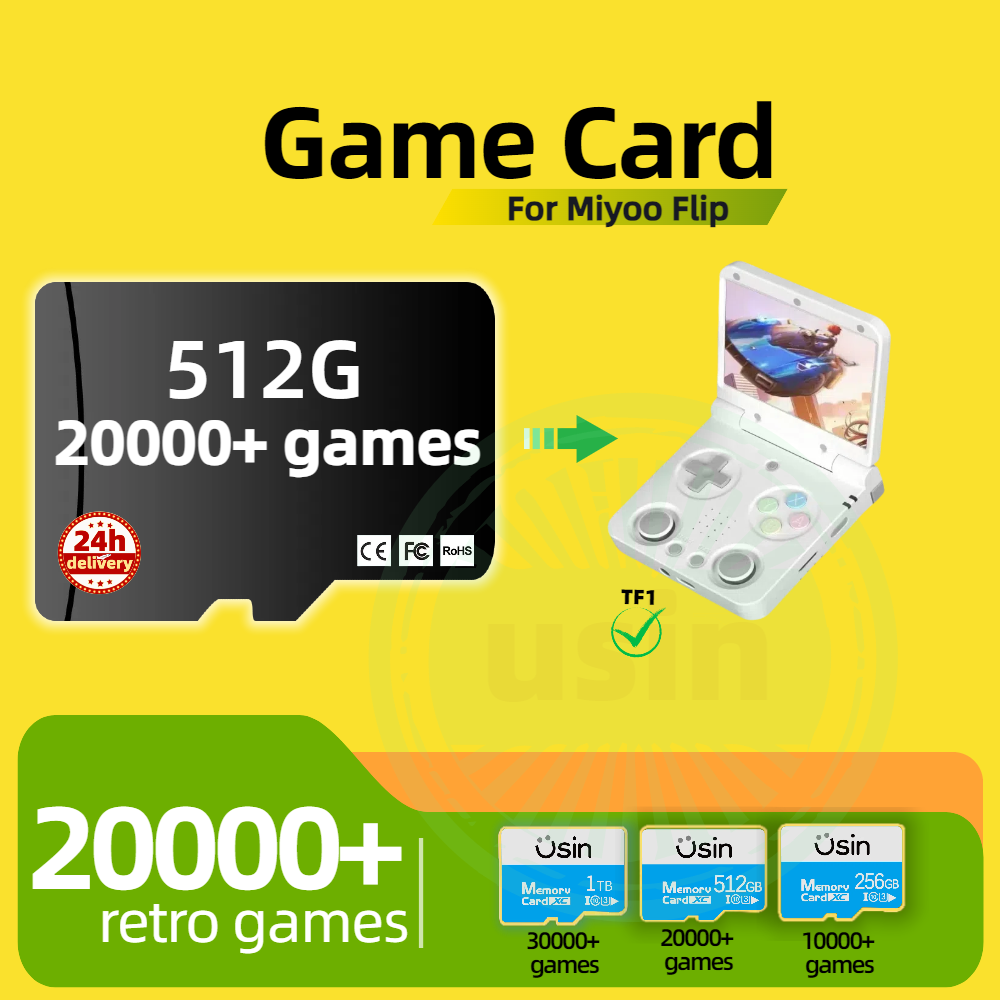 Oyun Kartı Miyoo Flip 30000+ R - Console Retro Gaming Portable incelemesi ve fiyatı