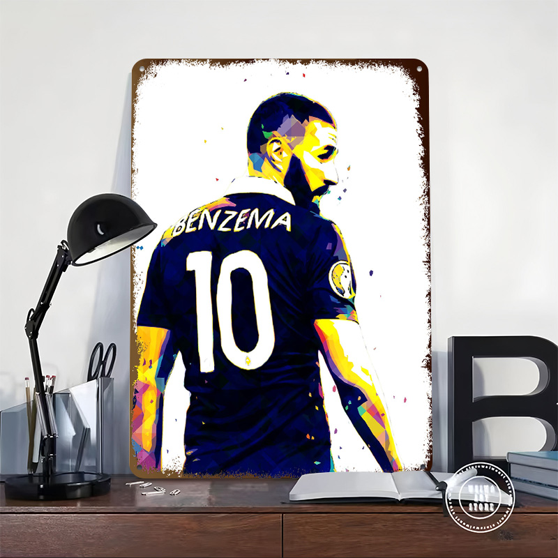 Karim Benzema Fransa Posteri R - Retro Gaming France incelemesi ve fiyatı