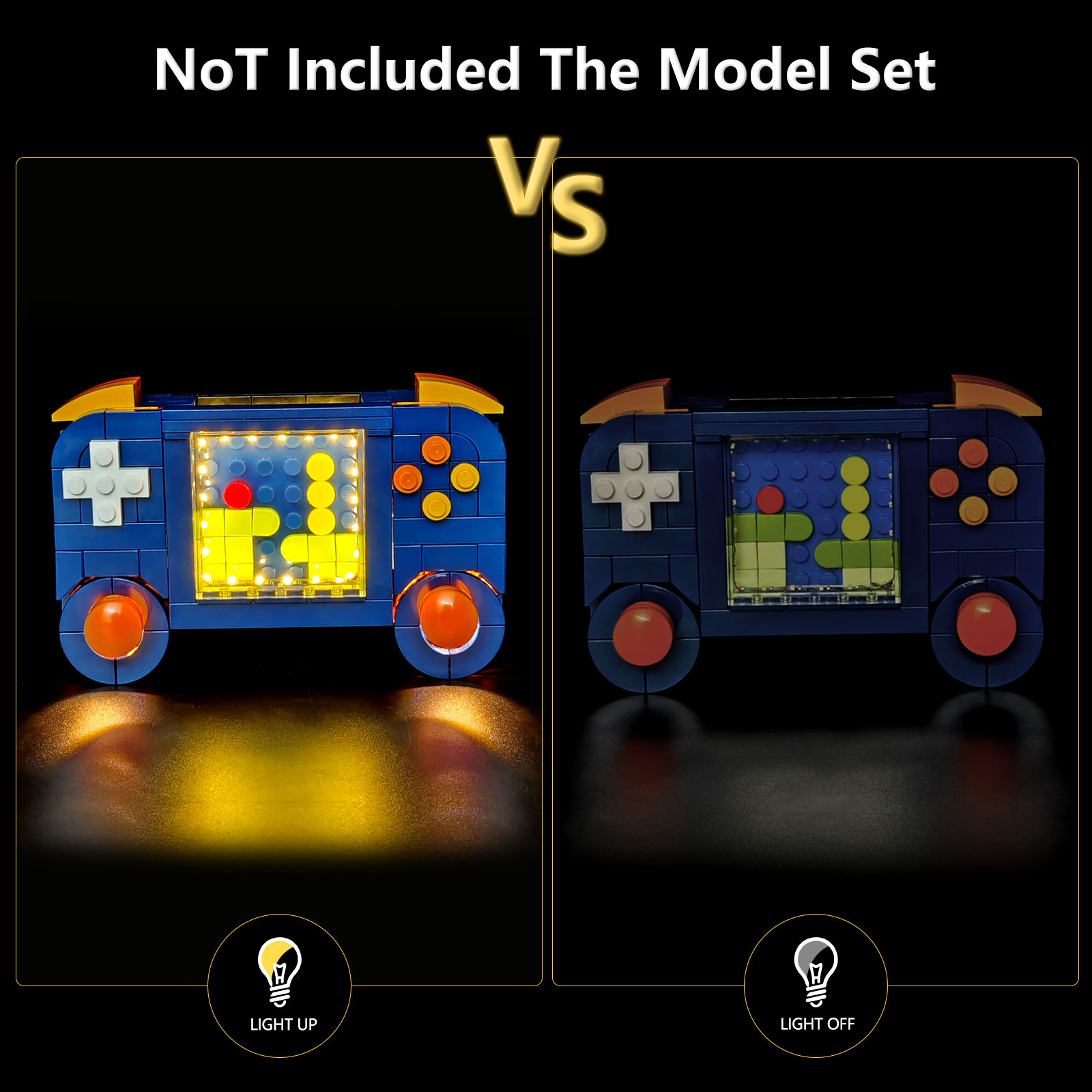LYBMTWF LED Aydınlatma Kiti Le - Retro Gaming Lego incelemesi ve fiyatı