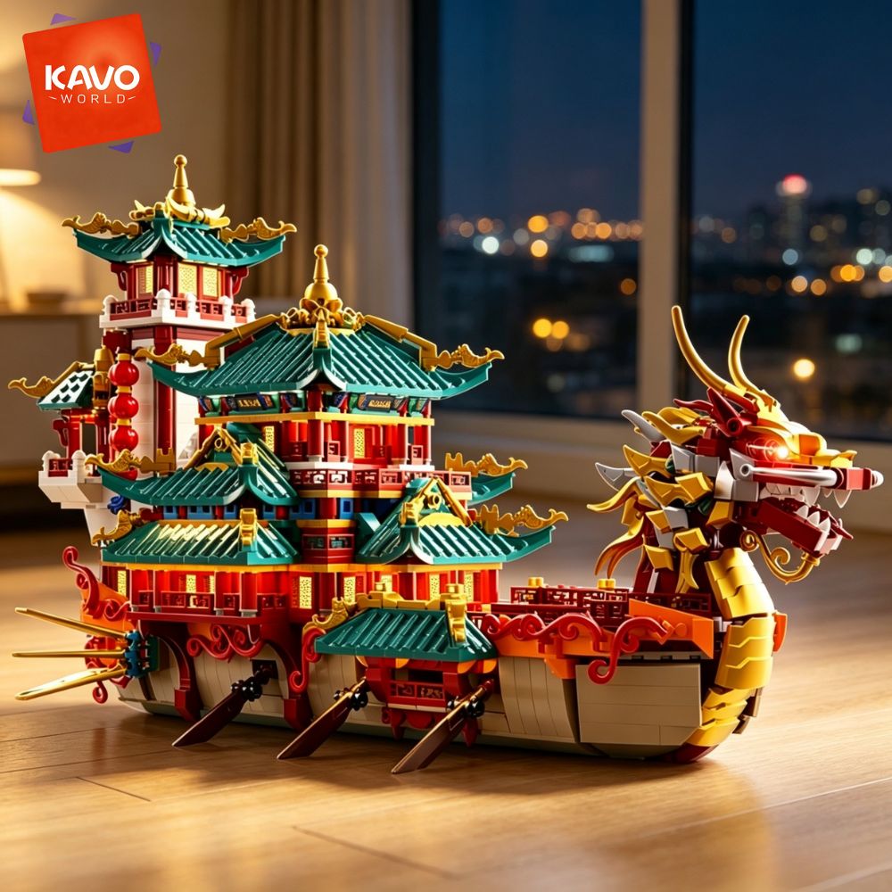 KAVOWORLD 2453 parça Ejderha T - Retro Gaming Lego incelemesi ve fiyatı
