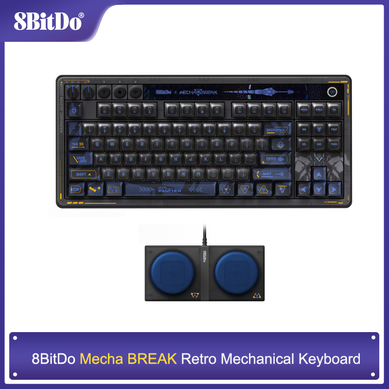 8BitDo Retro 87 Mekanik Klavye - Retro Gaming Windows incelemesi ve fiyatı