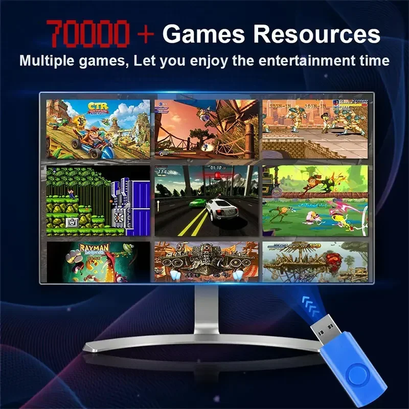 Retro Oyun Konsolu 70000+ Oyun - Retro Gaming Windows incelemesi ve fiyatı