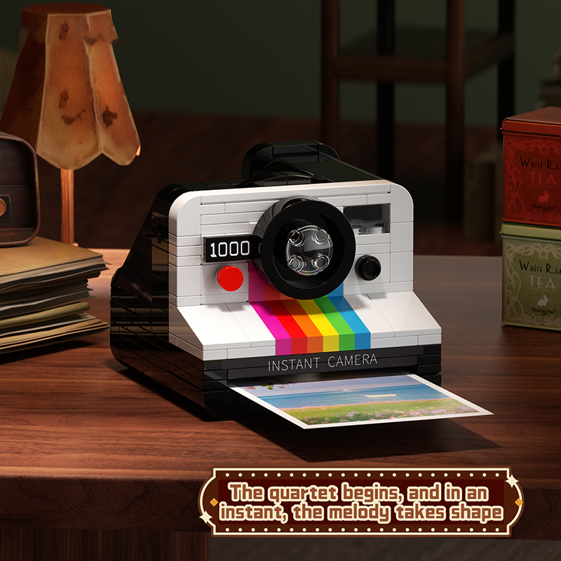 Retro Süs Vintage Kamera Yapı  - Retro Gaming Lego incelemesi ve fiyatı