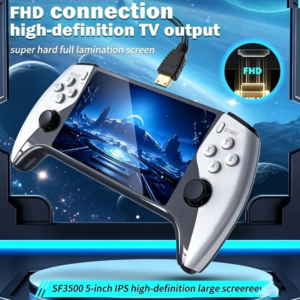 SF3500 5 inç El Oyun Konsolu,  - Console Retro Gaming Portable incelemesi ve fiyatı