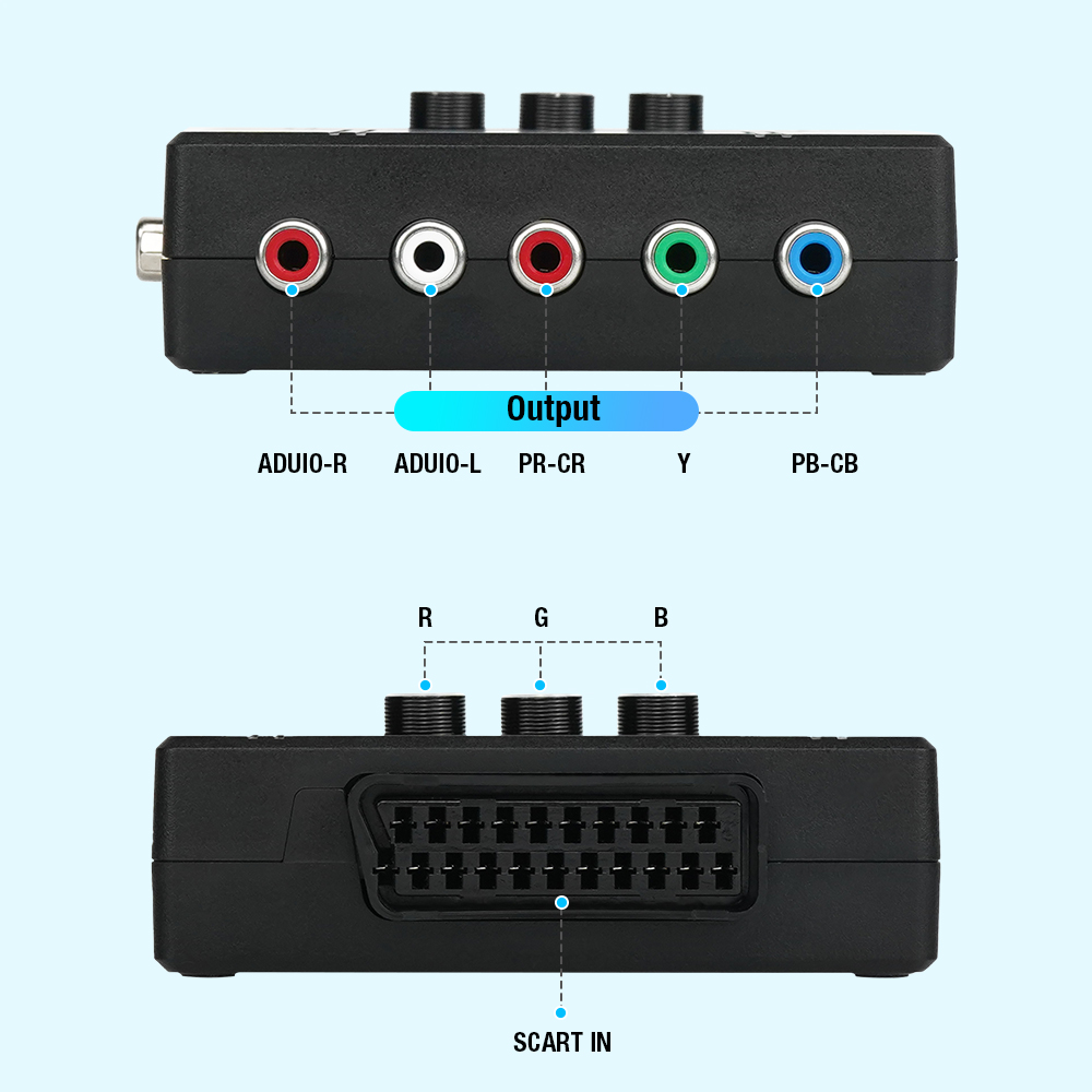 RGBS VGA'dan YPBPR Bileşen Dön - Retro Handheld Console incelemesi ve fiyatı